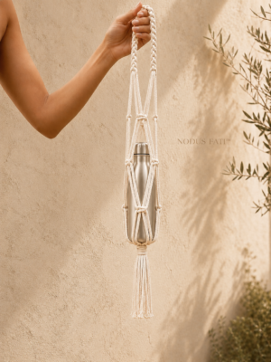 Macramé Water Bottle Holder