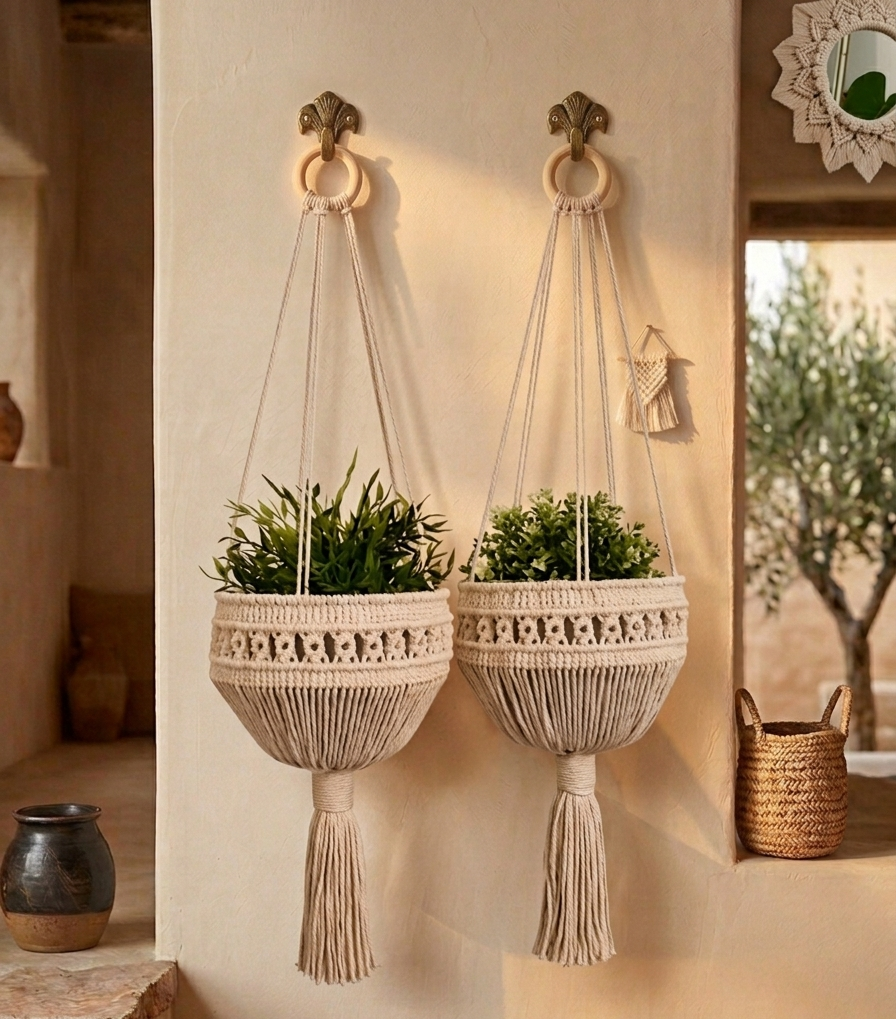 Macramé Hanging Planter