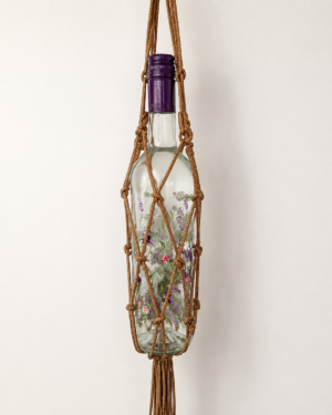 Golden Rhinestone Bottle Holder