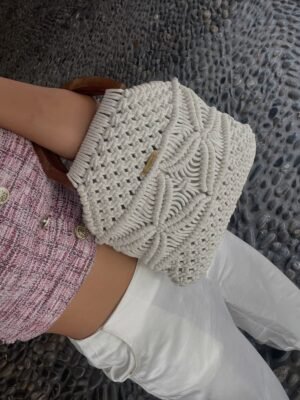 Amalfi Macramé Handbag