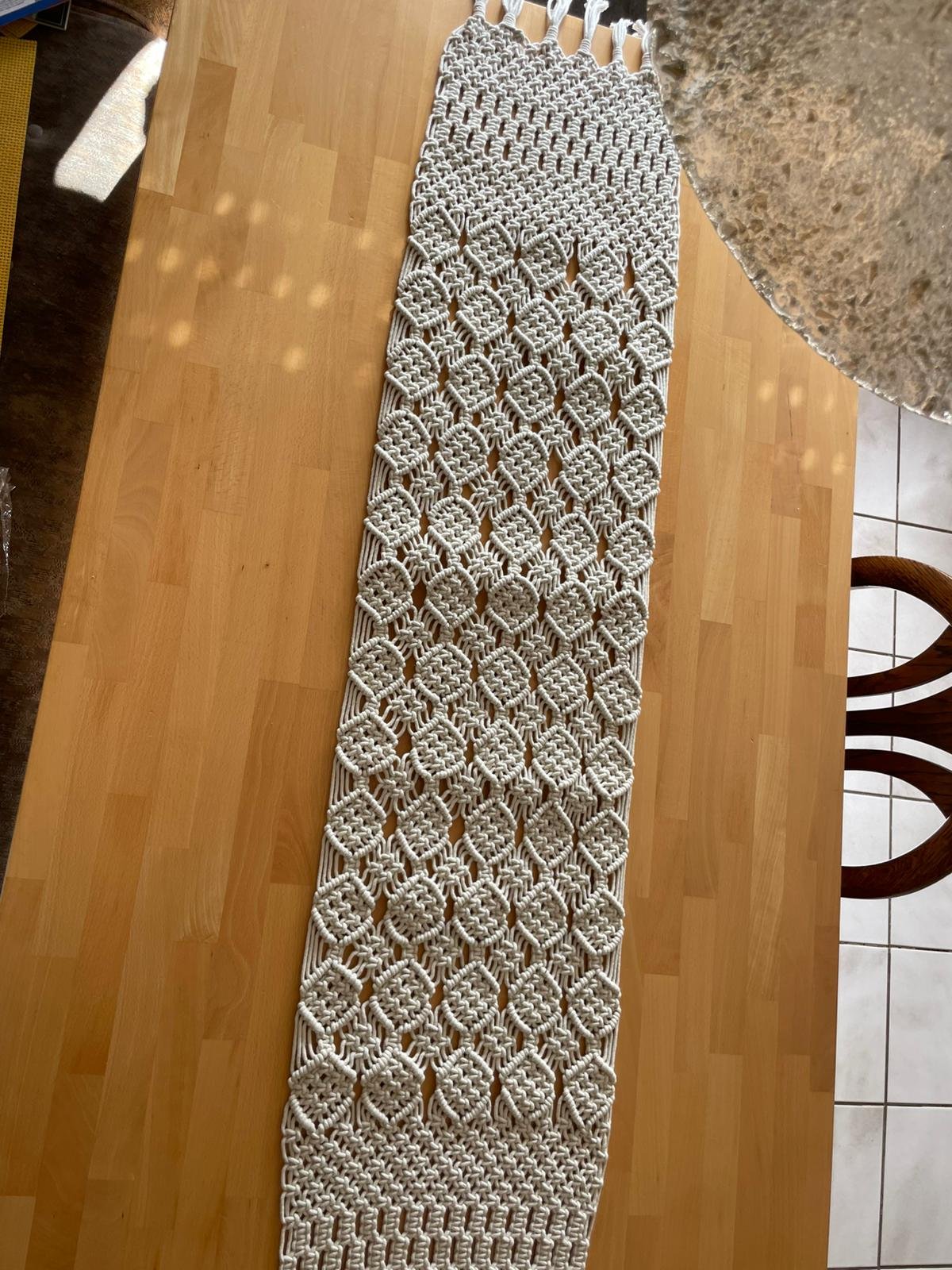 Macramé Table Runner - Image 5