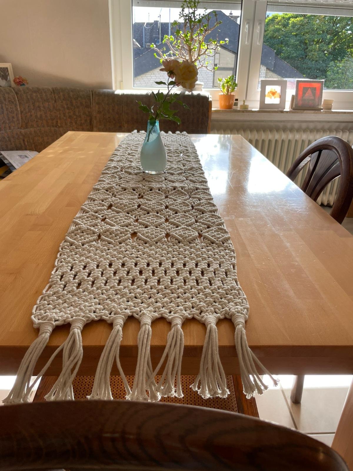 Macramé Table Runner - Image 3