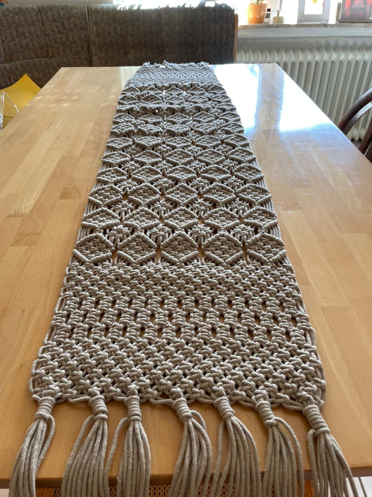 Macramé Table Runner - Image 8